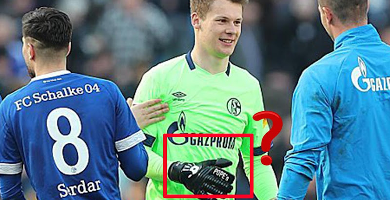 Pope's 2024 goalkeeper gloves